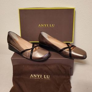 Anyi Lu small wedge heel shoes size 38